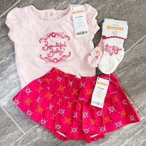 NWT Gymboree Baby Girl 3-Piece Set
